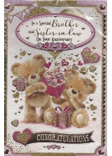 To A Special Brother And Sister-in-Law On Your Anniversary